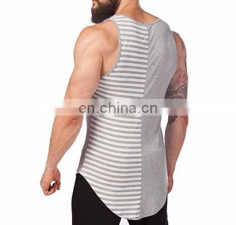 Wholesale Custom Oem deep cut v neck gym singlets