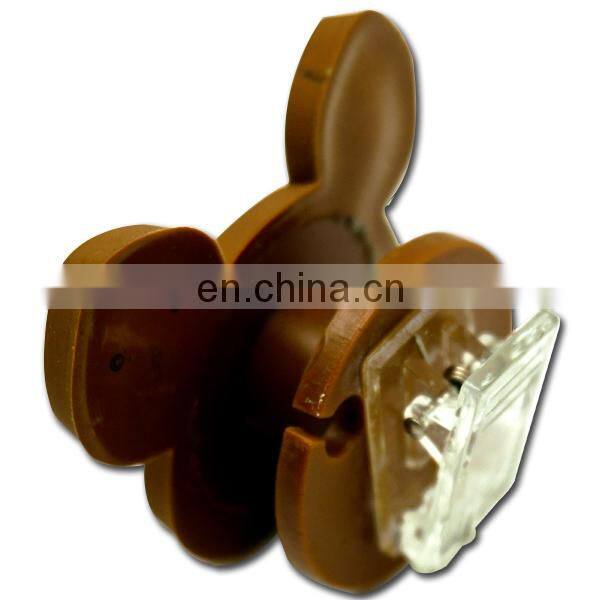 Advertising 3D Soft PVC Cord Cable Holdercable clips