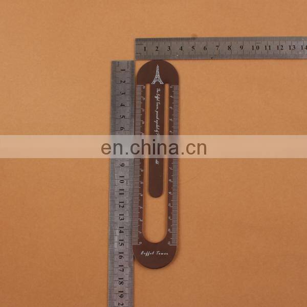 2014 high quality custom metal bookmark