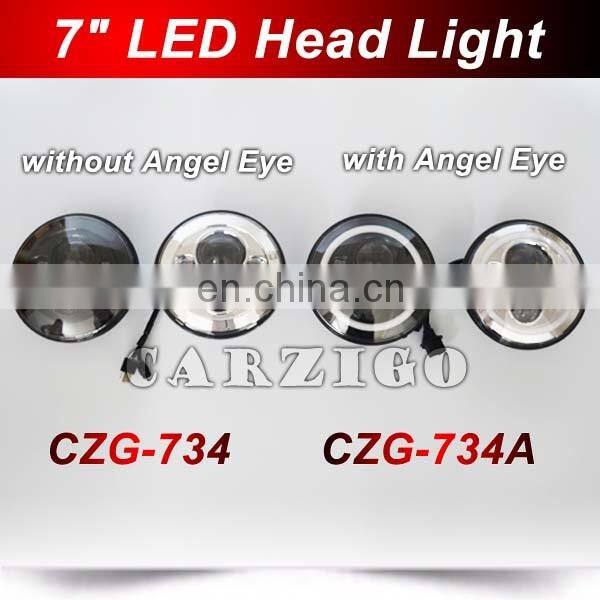 chinese supplier 30w accessories motorcycle 7 inch LED light for harley davidson motorcycles