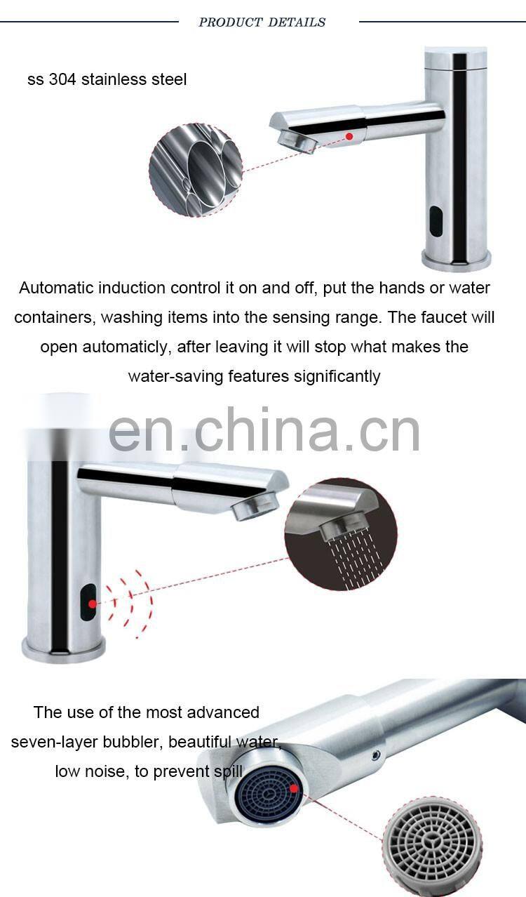 Stainless Steel Basin Automatic Sensor Faucet