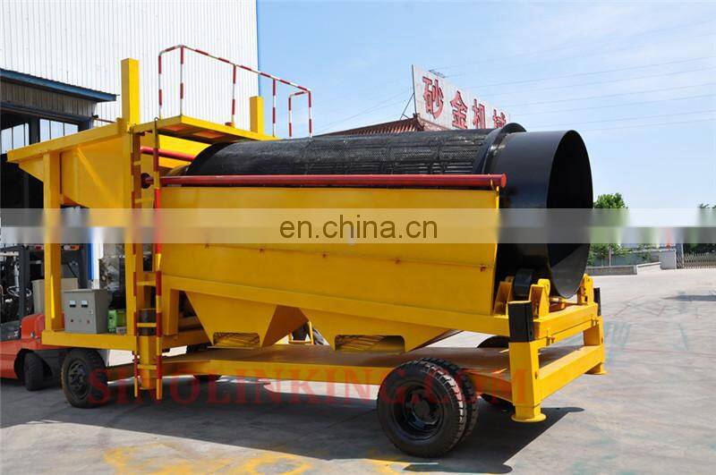 SINOLINKING High Efficiency Portable Gold Sluice Box/Gold Mining Machinery /Gold Washing Plant For Sale