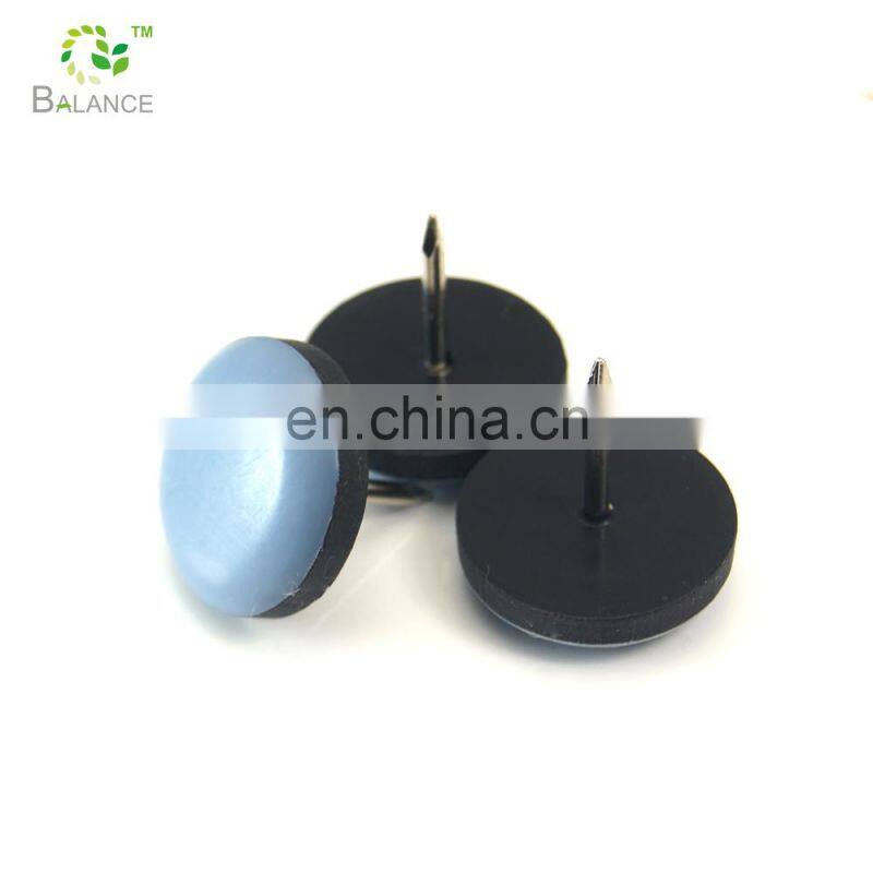 nail on furniture slider  moving glides pads