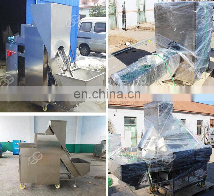 Auto Electric Onion Garlic Peeling Onion Peeler And Cutter Machine