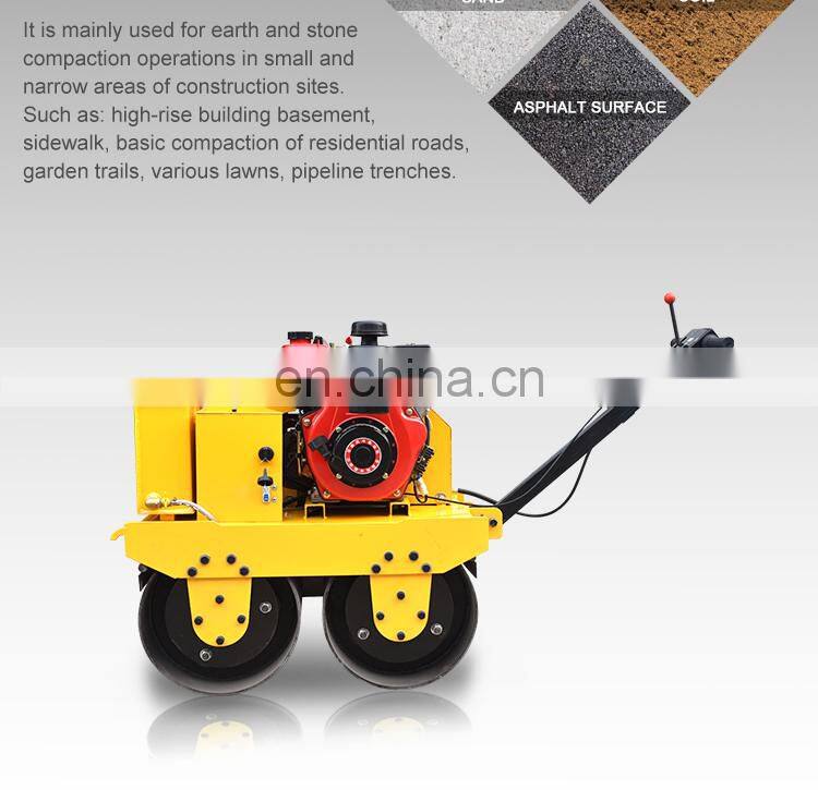 Factory outlet double drum construction machine road roller for sale