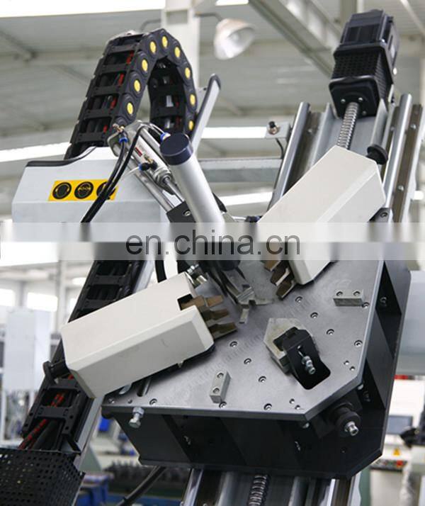 Aluminum window 4 corners making machine on hot sale