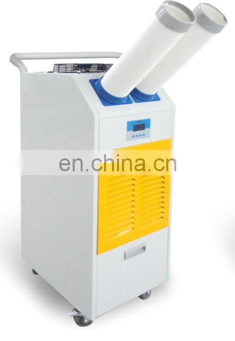 17918--23379 BTU Portable air conditioner air cooler with pushing hands movable wheels easy to move.