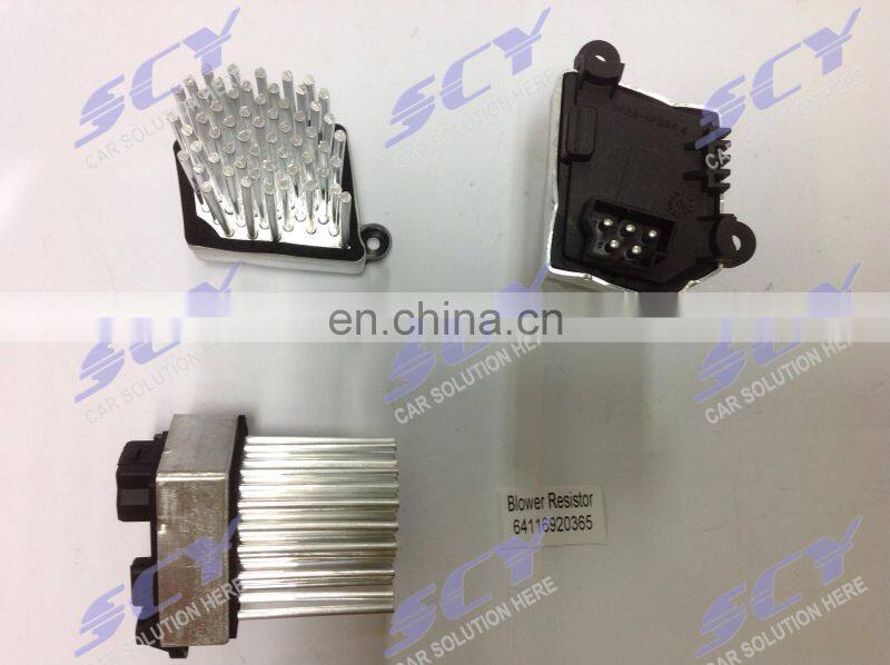 New A/C Heater Blower Motor Resistor Regulator Fits For 04-10 B.MW X3 64 11 6 920 365 64116920365 64 11 6 929 486 64116929486
