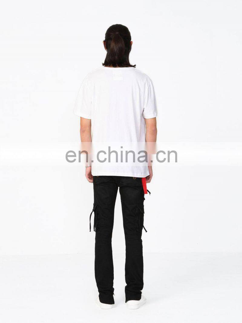 DiZNEW Custom High Quality unisex t shirt printing white blank t-shirt