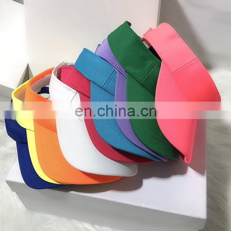 Wholesale visor hats, design sun hats, custom blank visor caps
