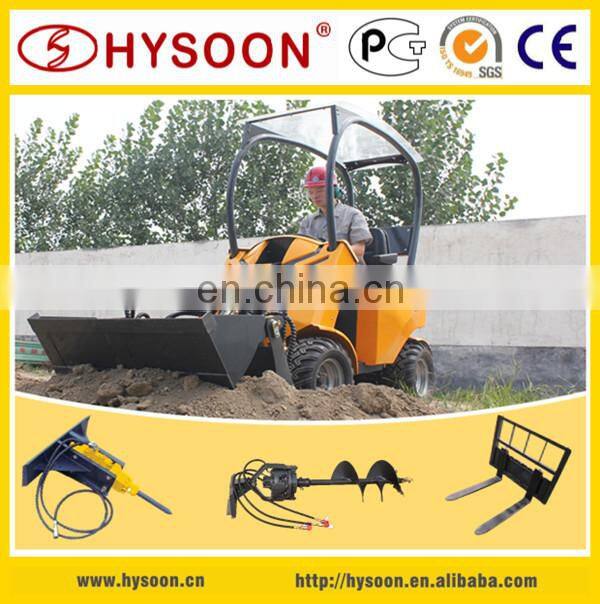 Chinese small wheeled articulated mini loader