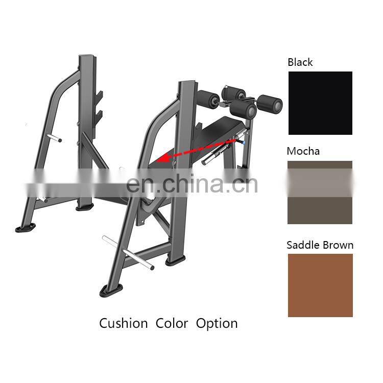 Dhz Fitness Equipment Hot Sale E7041 Gym Decline Bench For Sale