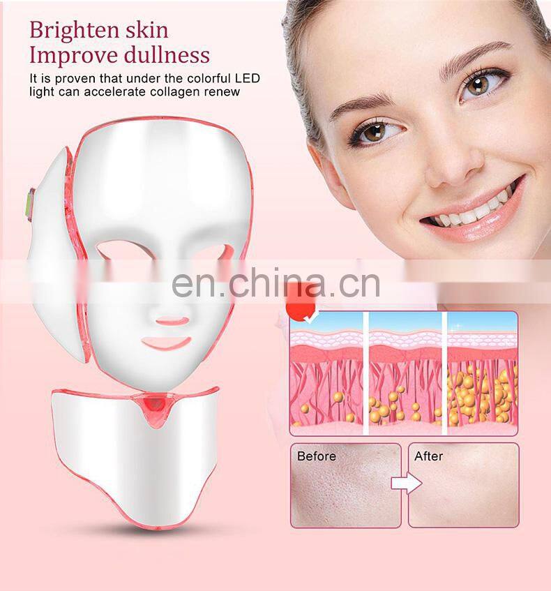 Woman face mask device led photon therapy machine At Good Price