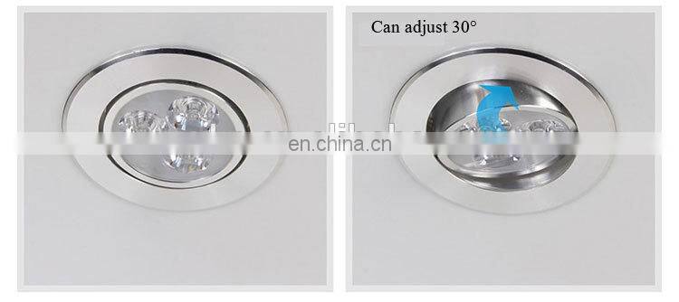 110V Dimmable LED interior spotlights 220V 3W to 50W Spot Downlight
