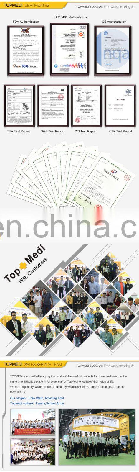 TOPMEDI Homecare Foldable Electric Machine Patient Transfer Lift hoist With Sling