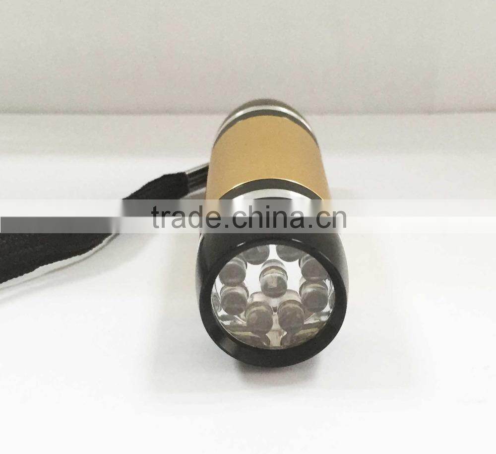9 LED most powerful and cheap led flashlight torch