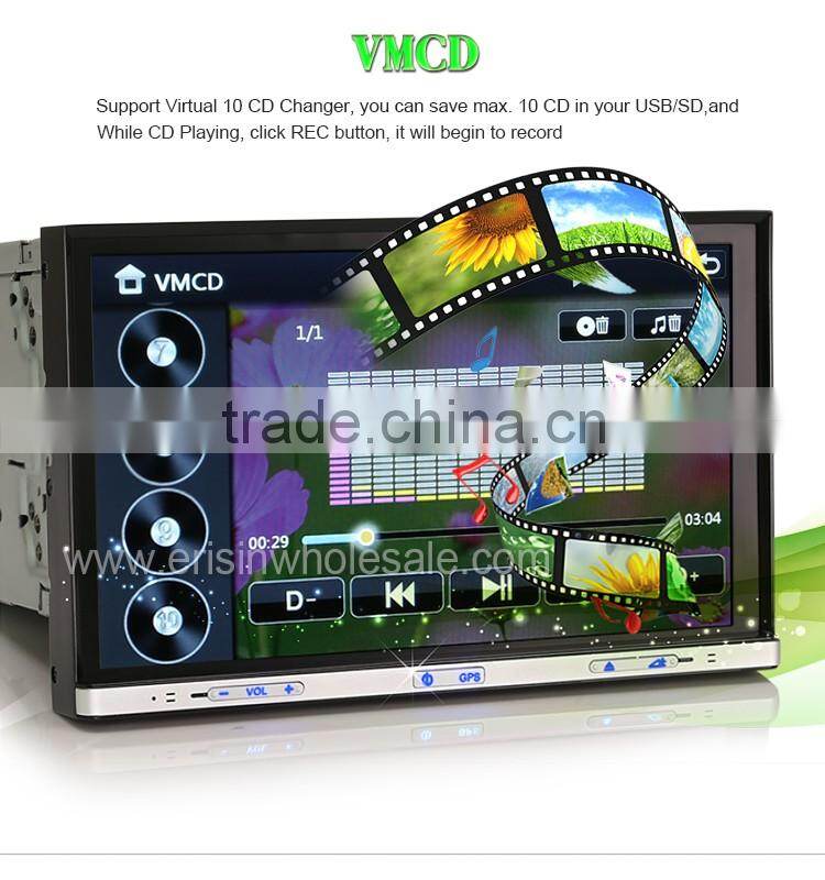 Erisin ES8020M 8" Double Din Car Multimedia System Player