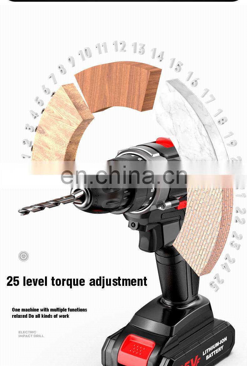 158vf-1 two speed brushless electric power hammer Brushless cordless drill