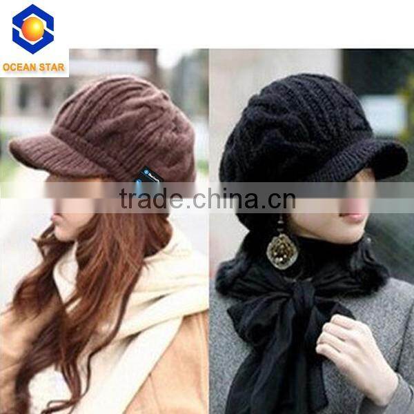 2016 New Winter Fashion knitted Bluetooth beanie hat