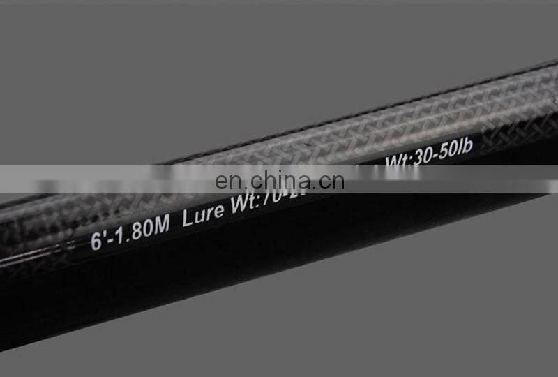 1.8-2.1m Lure Rod 3 Section Carbon FUJI Guides Aluminum alloy Reel Seat Vava De Pesca Saltwater Boat Fishing Rods