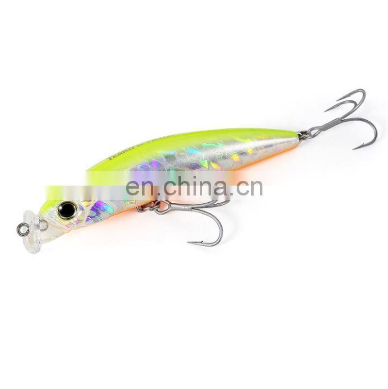 7.5cm 10.2g Lifelike Hard Bait Bass Swimbait B KK Treble Hook Trolling Floating Minnow