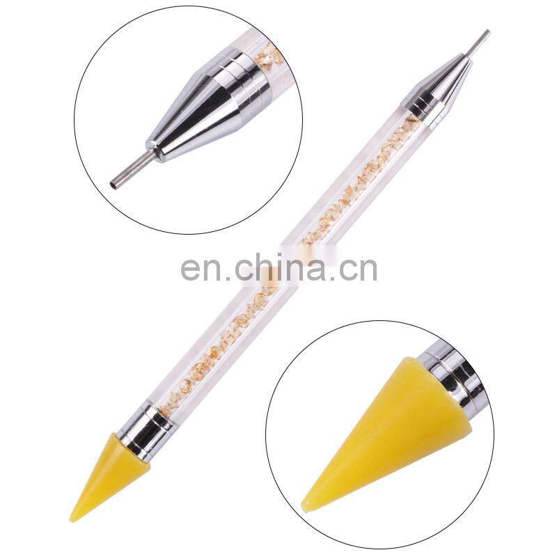 Wholesale Nail Art Wax Head Dotting Tool Pick Up Rhinestone Studs Picker Nail Art Pen