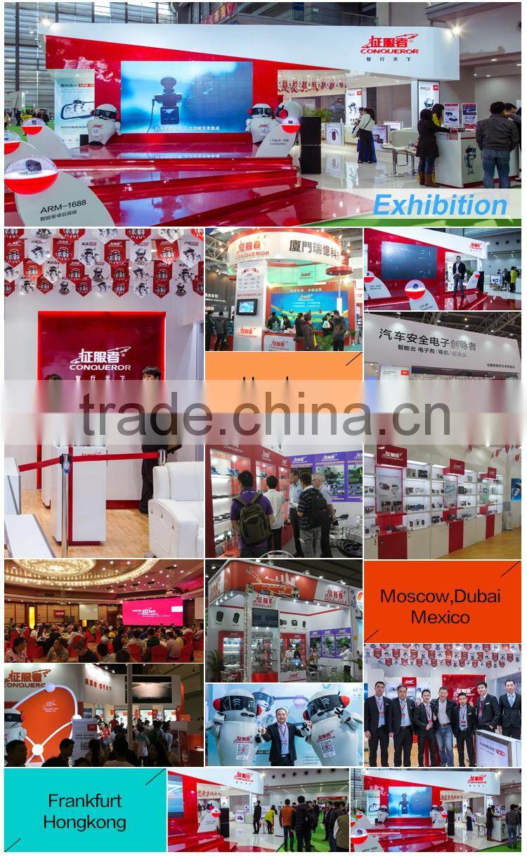 HD 1080P Car alarm system with Radar Detector with Car Camera With Radar Speed Alarm