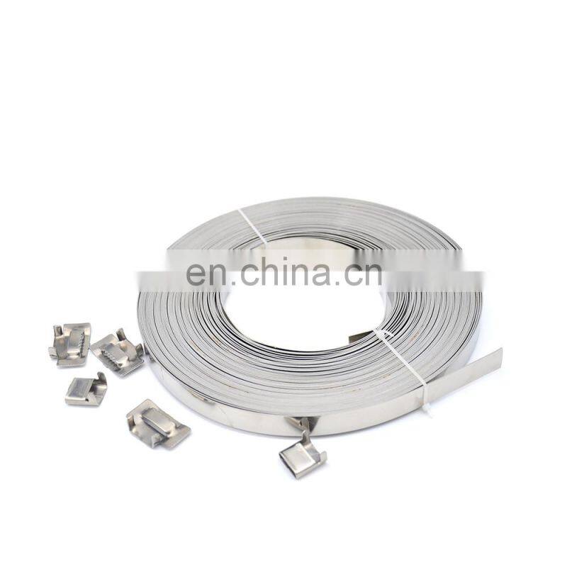 MT-1708 cable manage ring Stainless steel pole hoop ring for ftth fiber optic cabling