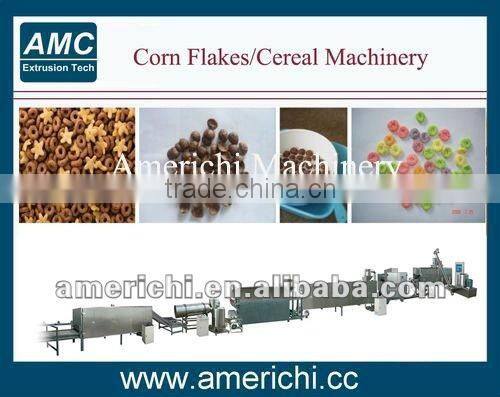 Automatic corn flakes breakfast cereal machines in china