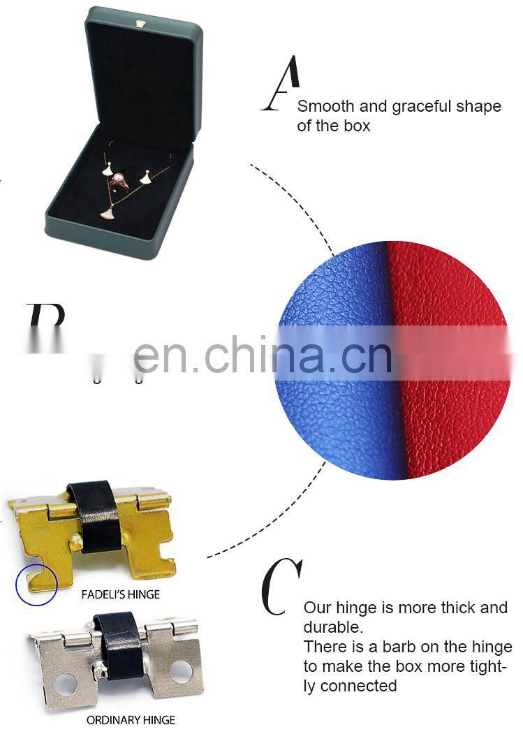 Wholesale custom logo factory luxury  packing boxes for ring earrings and pendant display box