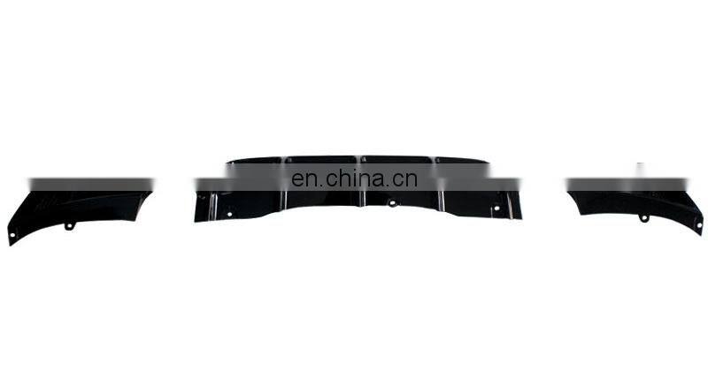 ABS material diffuser Dual tips rear bumper diffuser for BMW 4 series F32 F33 F36 M sport 2014-2019