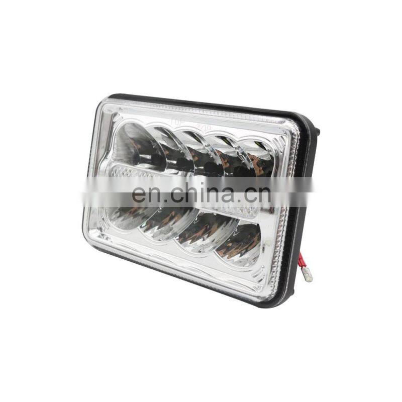 LED6545 aluminum alloy factory supplies Lantsun Led lighting 4x6 inch LED work light 10-30V 45W IP68 led lamp spot