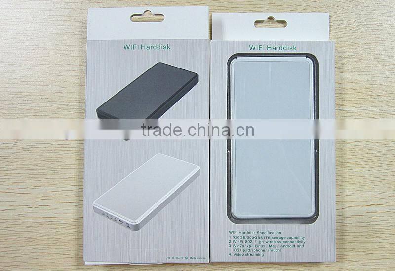 2.5" External Wifi Hard Disk Drive 320GB/500GB/1TB Optional