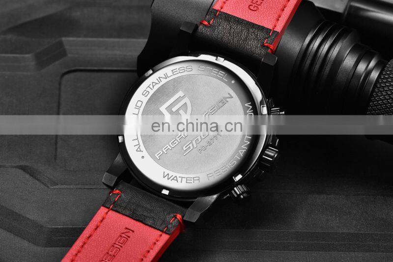 PAGANI DESIGN 2771 Men Quartz Watch Waterproof Fashion Military Countdown Clock Paganidesignwatch