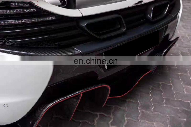 Runde For McLaren Mp4 12C 650S Upgrade to 675LT Style Side Skirt Splitters Carbon Fiber Hood Front Rear Bumper Fenders Body Kit