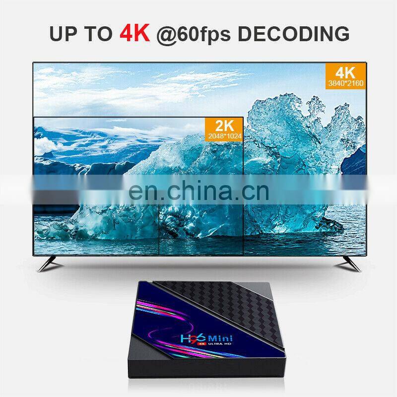 The latest Android 10.0 TV Box supports tiktok H96 Mini V8 RK3228A 1G/2G