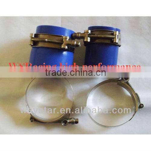 silicone hose for volvo truck connector and T bolt clamp