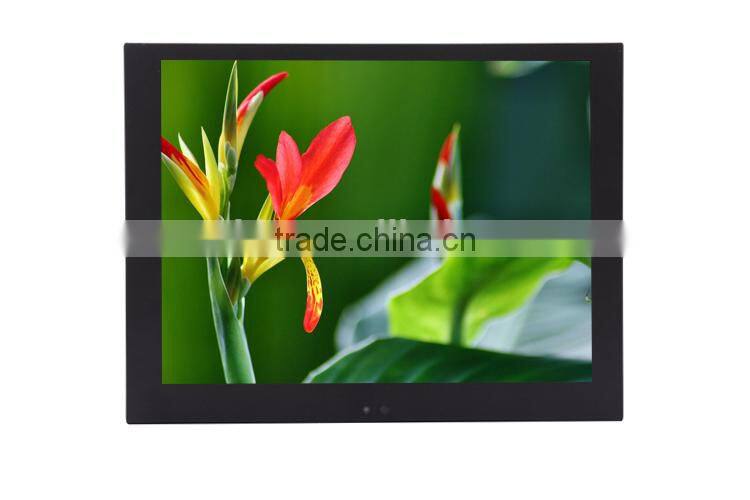 12.1 inch capacitive touch screen LCD monitor 1400*1050 DVI open frame /kiosk/wall