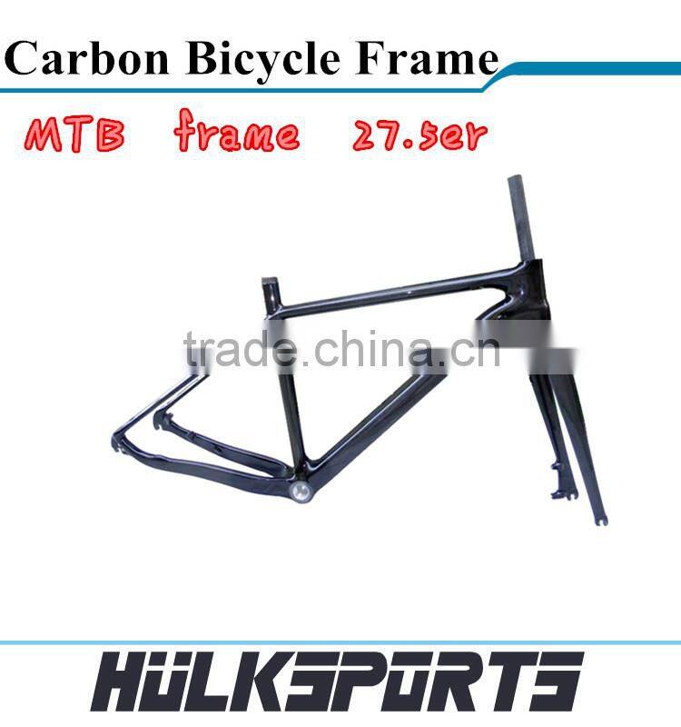 650B carbon bicycle frame Toray T700 carbon mountain bike frame mtb bike