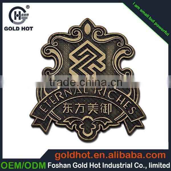 High quality container nameplate name plate for desk