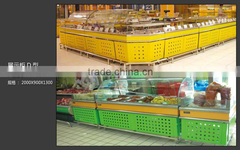 Supermarket deli showcase/deli cases for sale/deli refrigerator/deli counter