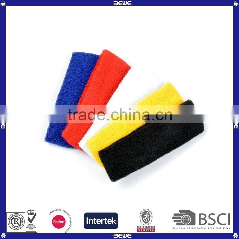 Bulk elastic cotton sport headband
