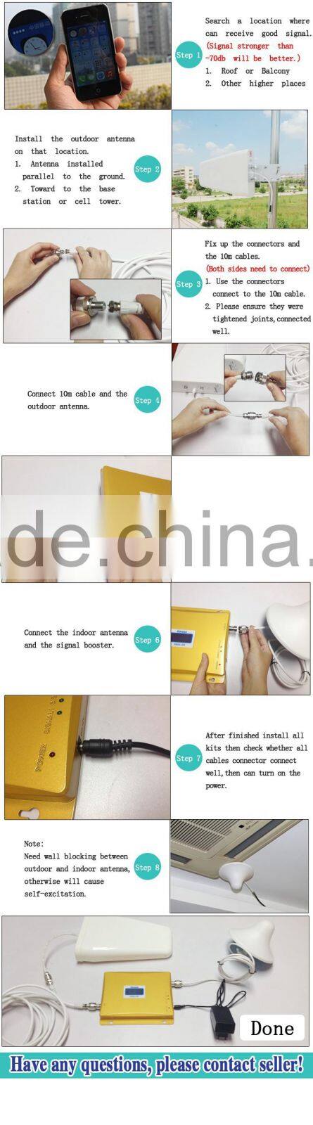 wholesale and retail high power PCS repetidor signal cellular 1900mhz signal wireless repeater