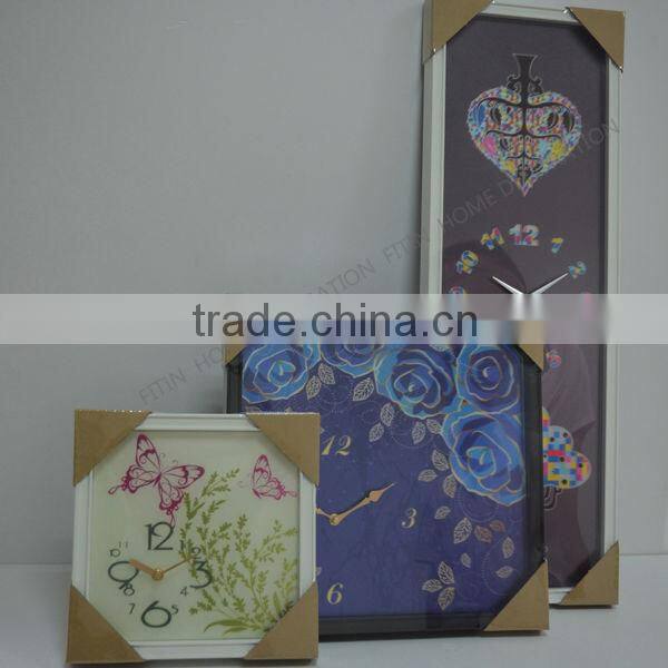 Import PS Frame Painting Digital Art Painting Clock