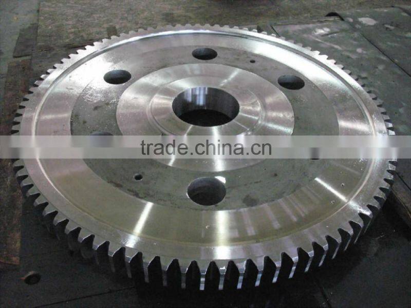 Forging alloy steel gear wheel