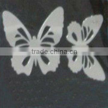 2012 self wall acrylic butterfly/animal shape Mirror sheet/decoration/sticker
