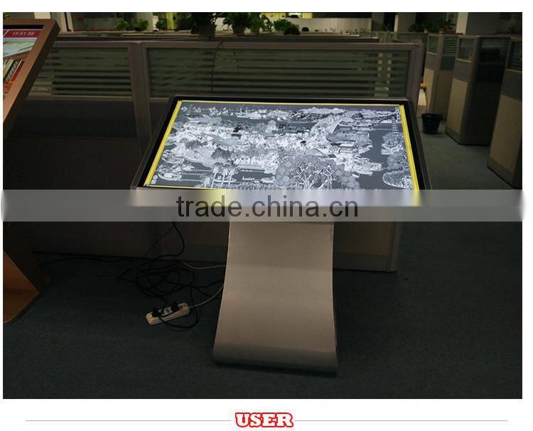 interactive touch screen kiosk with mini pc and digital menu board