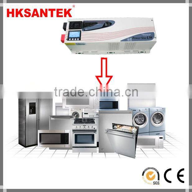 New!High Efficiency MPPT Power Invertor DC To AC Pure Sine Wave Solar 1-6KW