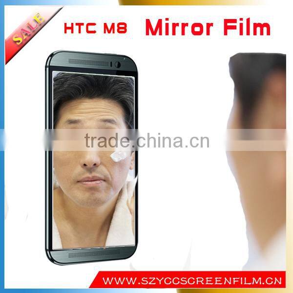 professional mirror screen protector/guard for HTC One M8 mobile
