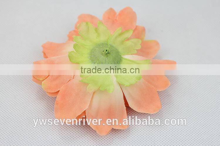 Simulation qianceng chrysanthemum chrysanthemum 10 centimeters flower heads flower DIY hair accessory bag hat Shoes decorative f